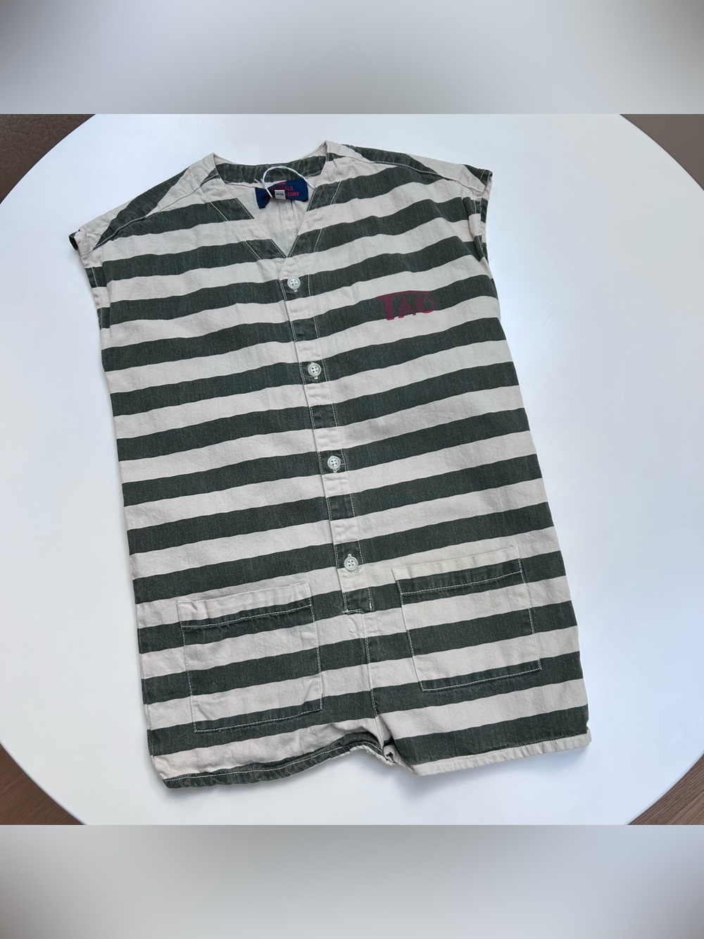 The Animals Observatory kids cotton romper 6y